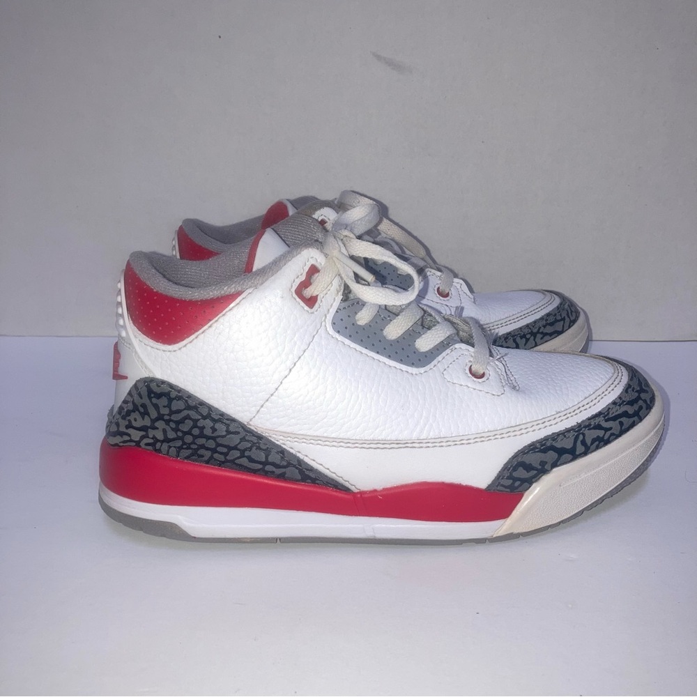 Nike Jordan 3Y Retro Fire Red Sneakers Youth Boys DM0966